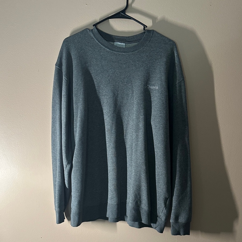Columbia Men's Charcoal Crewneck Sweater